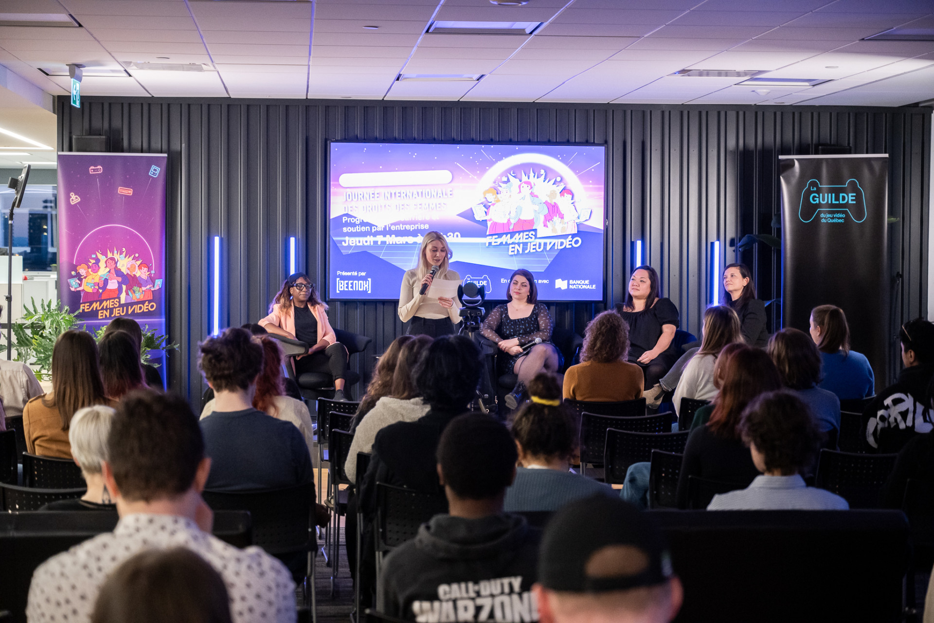 Panel des Femmes en Jeu Vidéo Une deuxième édition réussie! Beenox